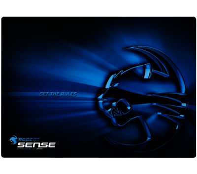 ROCCAT  ROC-13-103 Sense Chrome Gaming Surface - Black & Blue